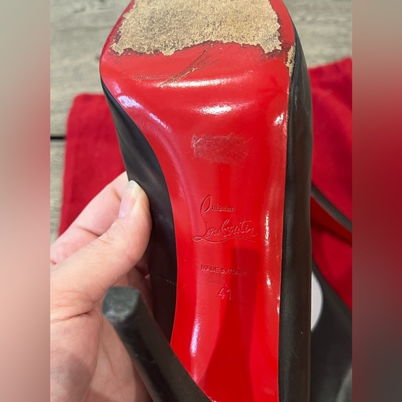 Very Privé 120 Peep-Toe Patent Leather Pumps - Picture 6 of 6